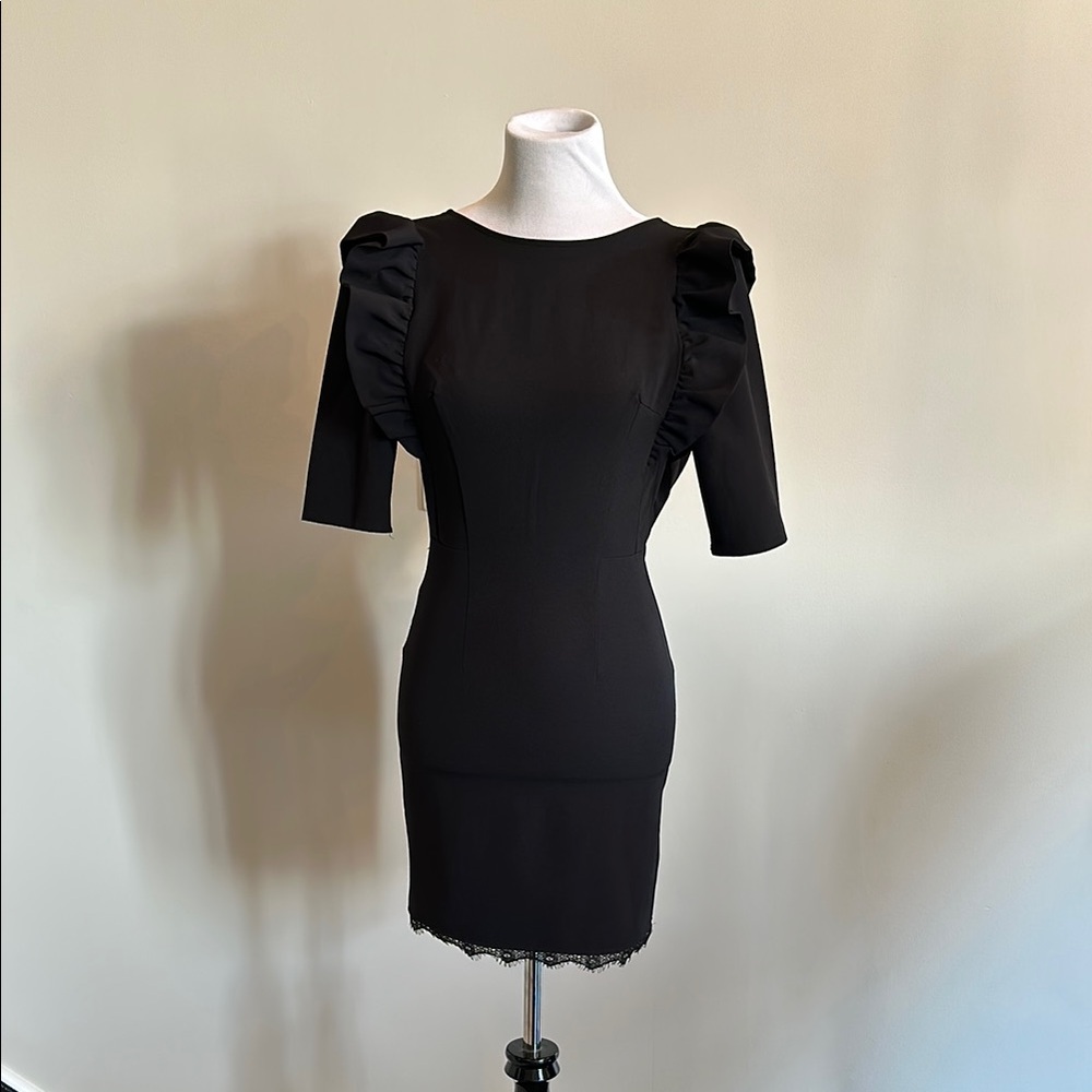 Zara black dress